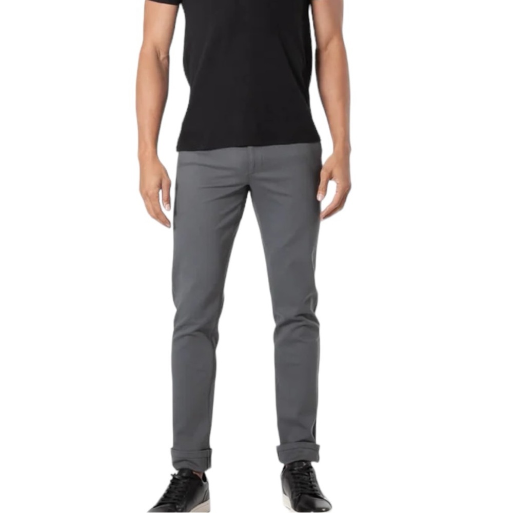 True Classic Men’s‎ Carbon Slim Comfort Knit Chino Pant  Sz 38